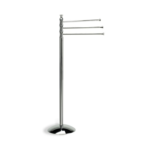 Towel Stand, StilHaus CA19-08, Free Standing Chrome Towel Stand CA19-08